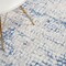 Homeroots 4 x 6 ft. Gray & Blue Abstract Grids Area Rug 385853 - alternate 6